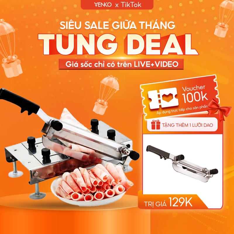  Máy Thái Thịt Chặt Gà Japan Stainless Steel Thế Hợi Mới Siêu Nhẹ Siêu Sắc Siêu Bền Siêu Đa Năng 