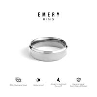 Gambar PROJECT NINETYSEVEN - EMERY Ring - Cincin Pria Wanita, Mewah, Anti Karat, Basic (BELI 3 GRATIS 1) - Black, 6 dari projectninetyseven Kota Administrasi Jakarta Barat 1 Tokopedia