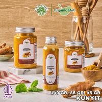 Gambar Organic Hub Kunyit Bubuk Tumeric Powder Untuk Asam Lambung Murni Herbal 85gr - 85 gr dari Farm Market Store Kota Depok 2 Tokopedia