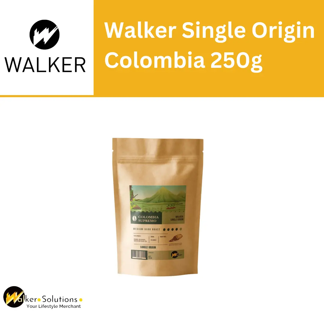 Walker Single Origin Colombia Supremo Coffee Bean - 250g