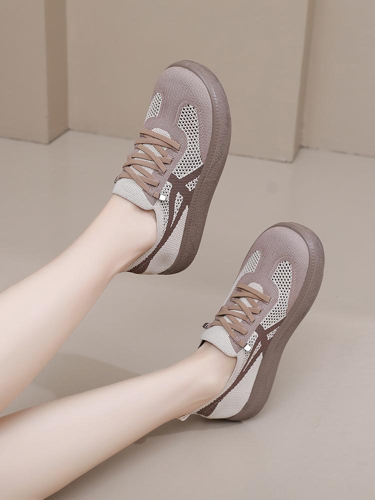Product Introduction of 2025 summer new women's casual shoes Breathable mesh surface comfortable shoes for many occasions can be worn shoes 6