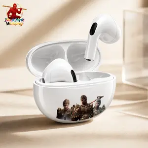 Black Myth Wukong TWS Bluetooth 5.4 Earbuds – Suara Jernih, Koneksi Cepat, Noise Reduction, Ringan & Nyaman Dipakai