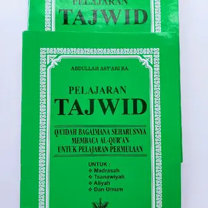 Buku Tajwid cocok untuk Madrasah,Tsanawiyah,Alaiyah dan umum