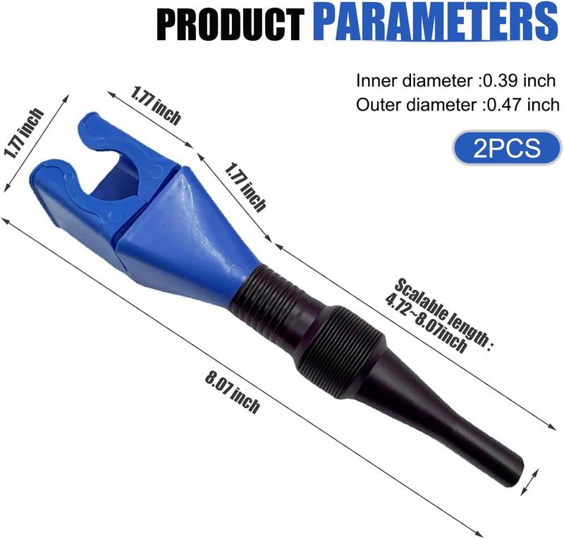 Product Introduction of Automobile refueling funnel, portable foldable and retractable hose refueling tool, leak-proof and spill-proof plastic funnel, commonly used in automobiles and motorcycles 0
