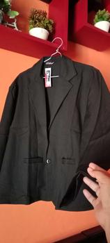 Product Review of Blazer  kantor  jas kantor wanita jumbo blazer kerja wanita Abu Hitam navy blazer jumbo wanita hitam formal wanita from S**o 0
