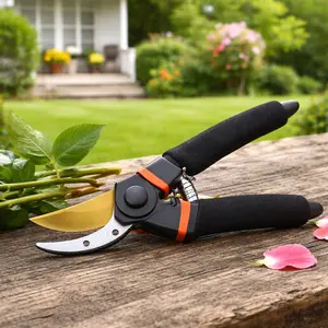 KBN-06 Gunting Kebun Bisa Gunting Ranting Pohon Tebal Sampai 35mm Kualitas Baja Karbon SK5 Alat Berkebun