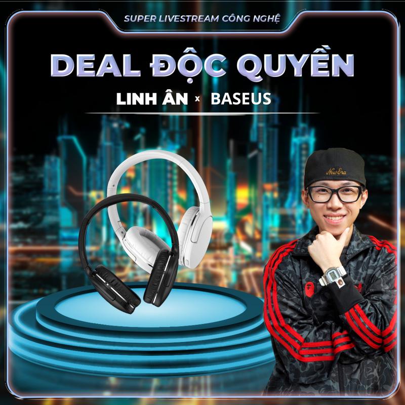 [Baseus x Linh Ân] Tai Nghe Không Dây Baseus Earphone D02 Pro Bluetooth 5.3 Tai Nghe có thể gập lại phong cách thể thao Chơi Game Điện thoại HIFI Có Mic