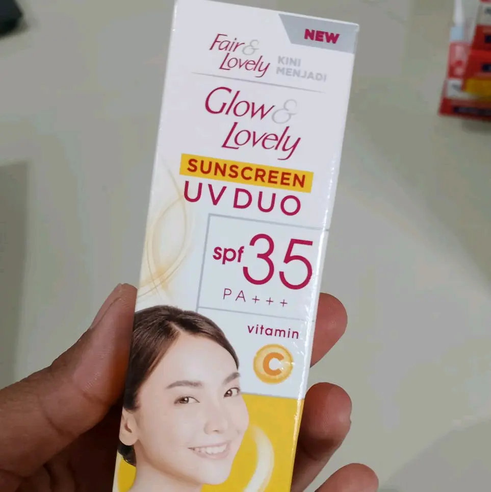 glow lovely sunscreen uv duo spf 35 PA++ 20gr