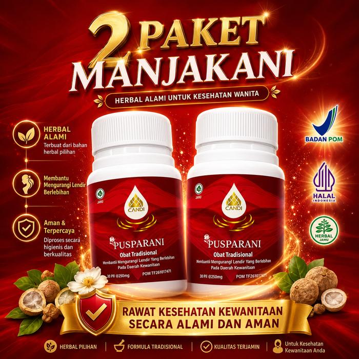 Gambar CANDI PUSPARANI SOLUSI PARA WANITA - MANJAKANI + FEMININE WASH dari OWNER CANDI BEAUTY Kab. Bangkalan 5 Tokopedia