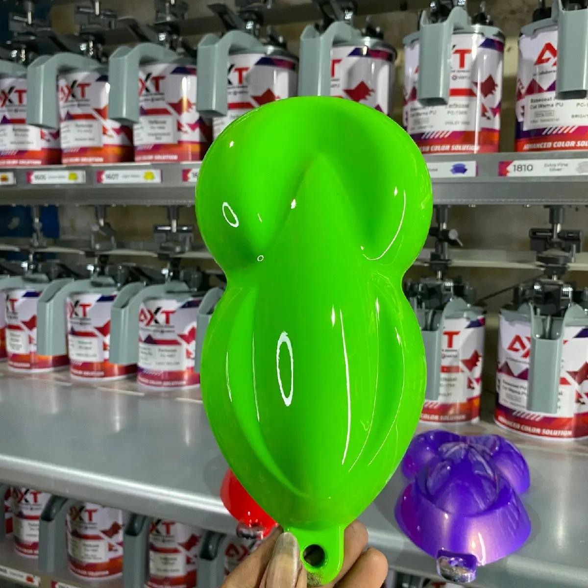 Cat Kustom Lime Green Kawasaki PU AXT