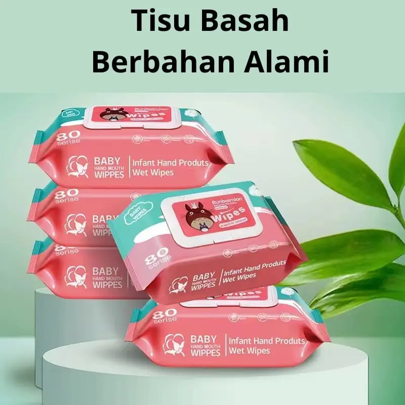 TISU BASAH BAYI ISI 80 LEMBAR TISSUE BASAH BABY MURAH BABY WIPES WET TISSUE BABY