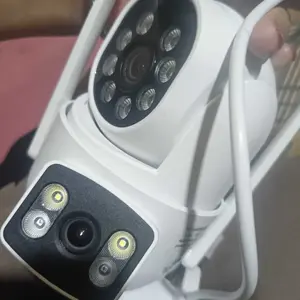 V380 BP3 4G CCTV Camera Dual Lensa Tahan Air dengan Simcard HD 2MP PTZ Audio Dua Arah Garansi 1 Tahun Pelacakan Gerak