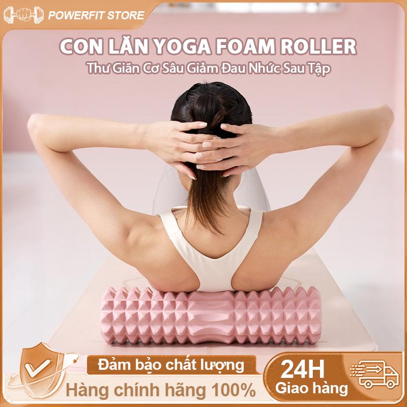 CODCon Lăn Yoga Foam Roller Yoga Massage Con Lăn Massage Giãn Cơ Sau Tập Tại Nhà