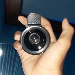 Sankeshu Lensa 2in1 Sudut Lebar 0.45x Anti Refleksi Kaca Glass Hitam untuk Ponsel & Kamera Digital dengan Klip Universal dan Perlindungan Lensa
