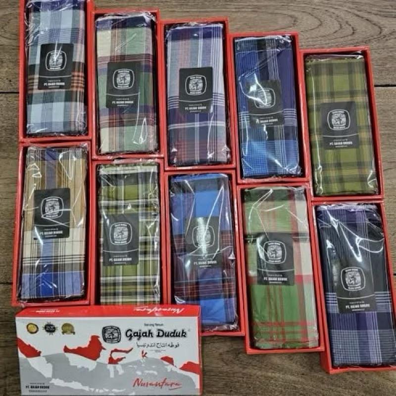 100% original sarung gajah duduk asia / Musantaraa ( dos merah kotak) 8