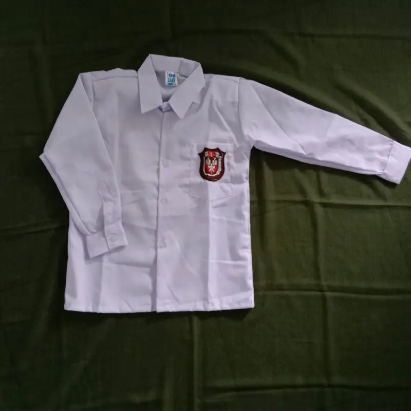 Baju Putih Panjang SD Seragam Sekolah SD Anak Perempuan Anak Laki-Laki Fashion 2