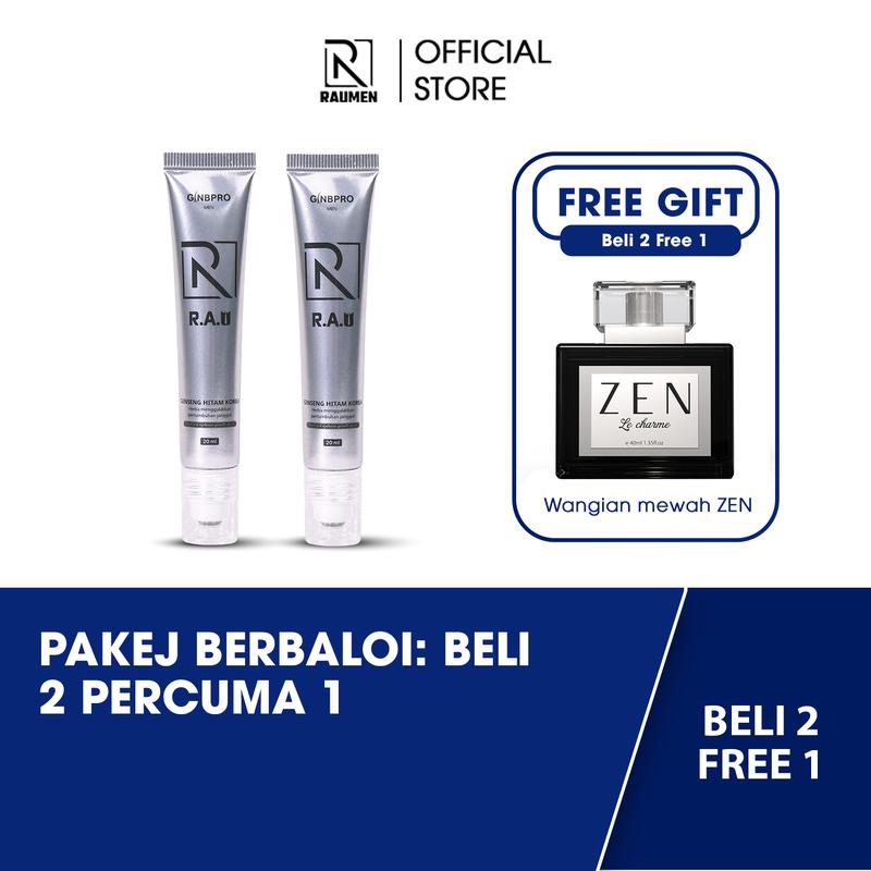 [BELI 2 FREE 1] Serum Pertumbuhan Rambut GINB PRO Black Ginseng ...