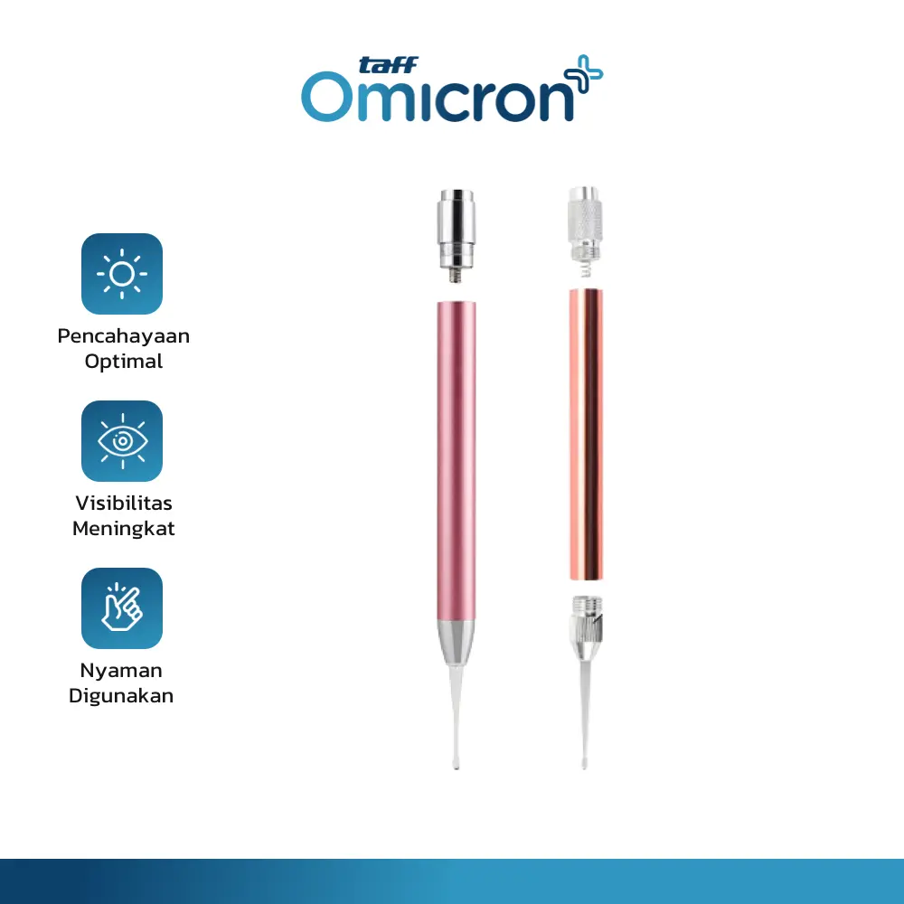 TaffOmicron Alat Pembersih Telinga Korek Kuping LED Kaca Pembesar - XY319