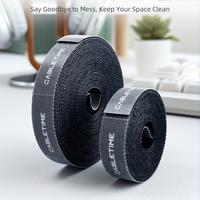 Gambar CABLETIME Fabric Strap Ties Winder Perekat Cable Organizer Nylon Blended - 2M dari CABLETIME Jakarta Kota Administrasi Jakarta Barat 2 Tokopedia
