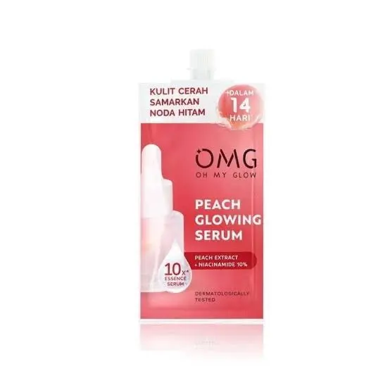 OMG PEACH GLOWING SERUM SACHET 7.5gr 0