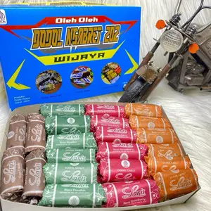 Dodol garut 1 Kg 2BOX batik aneka rasa mix campur Cemilan Manis Candy Gula Camilan