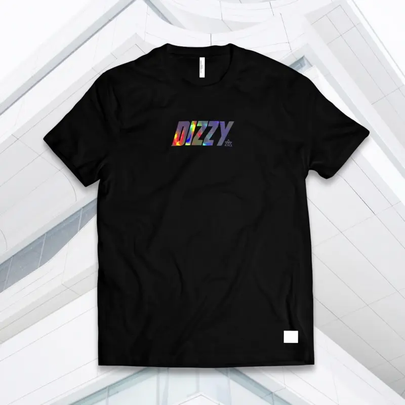 Tshirt Baju kaos Distro Dz Hologram / Kaos Distro Pria Wanita