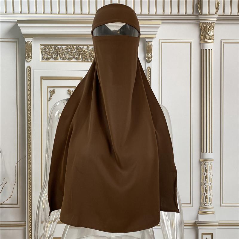 MH016 Soft Nidha Niqab in 10 shades from Mariam's Collection1