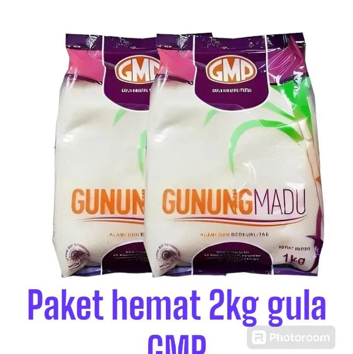Gula pasir Gmp kemasan 2kg