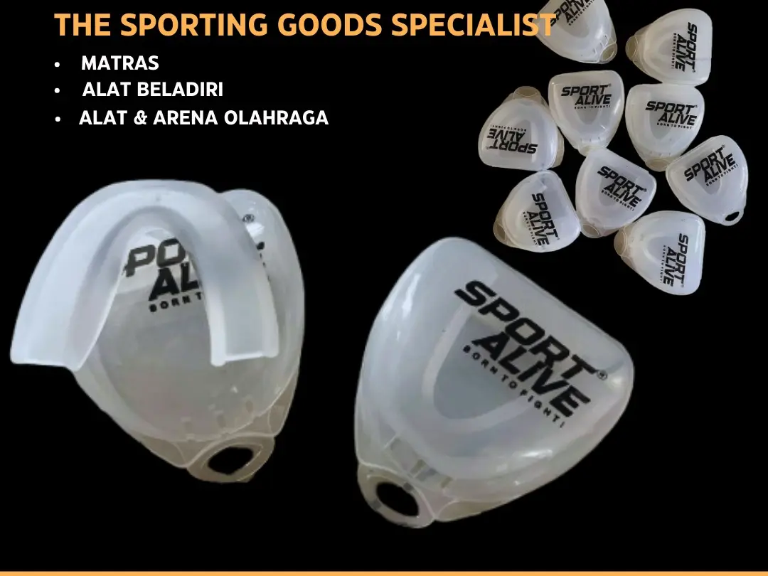 Gumshield Taekwondo Boxing Karate Pelindung Gigi MouthGuard Anak Dewasa Beladiri Tinju SPORTALIVE