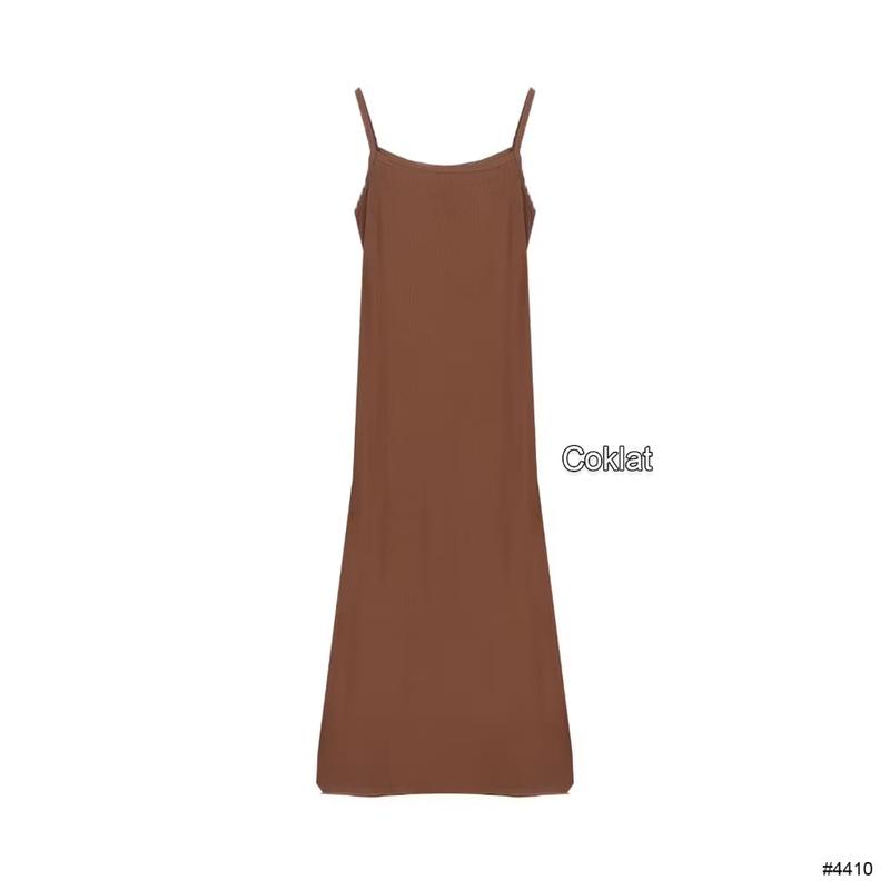 (PROMO) Long Dress Maxi Panjang | Dress Tanktop Maxi Bahan Spandek | Tanktop Kekinian 6