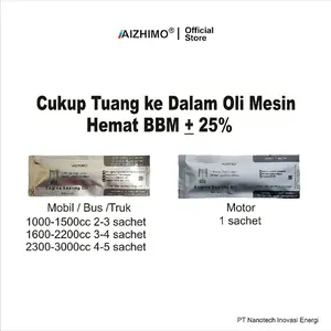 Penghemat BBM Penambah Licin Oli Mesin - Aizhimo Performance