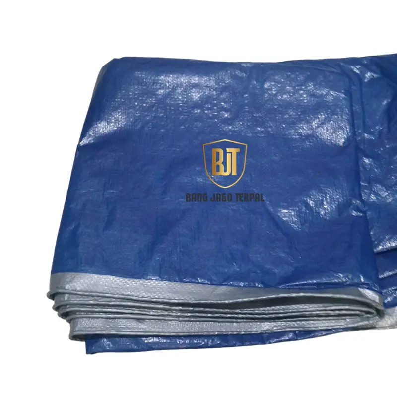 Terpal A3 tipis ukuran 2x2 -2x3 -2x4 -2x5 -2x6- 2x7 meter Plastik terpasang ring mata Tali tahan matahari waterproof 5