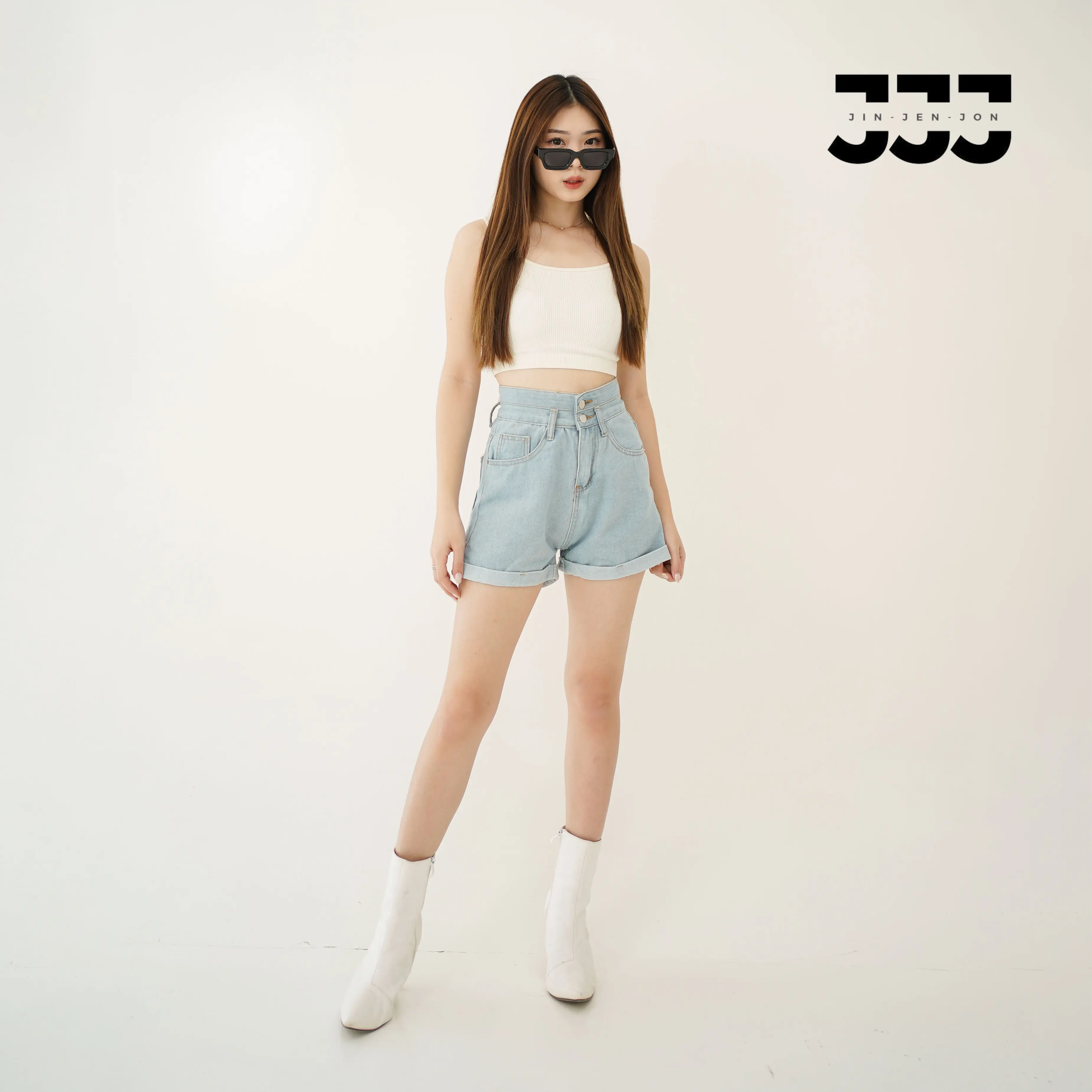 JJJ - Cia Short Jeans Highwaist