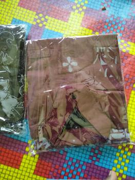 Product Review of MELEWIS HITAM Kemeja Batik Pria Lengan Panjang Warna Hitam Full Furing Katun Slimfit from A**r O**K 1