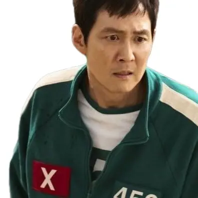 jaket squid game 2 bisa request nomor dan logo 0