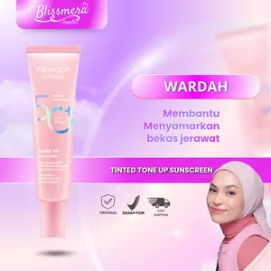 [Creator Pick's] READY STOCK Wardah UV Shield Tone Up Sunscreen SPF50+ PA+++ 30ML – Sunscreen Cerahkan Wajah BEST SELLER