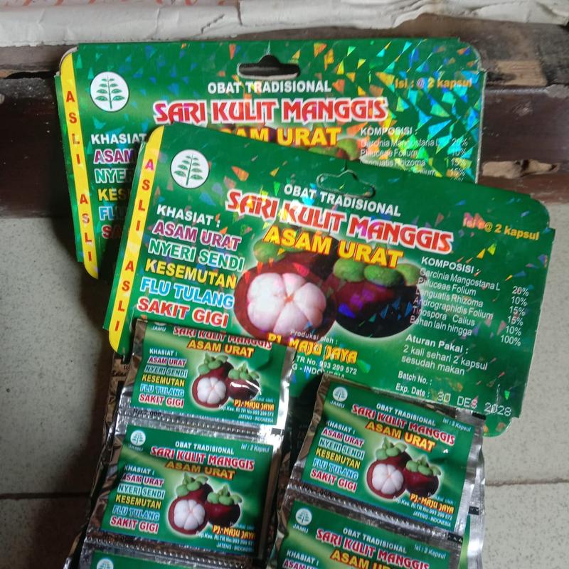 Product Introduction of Kapsl Sari Kul!t Manggis herbal, Jamu rheumatik, kesemutan 3