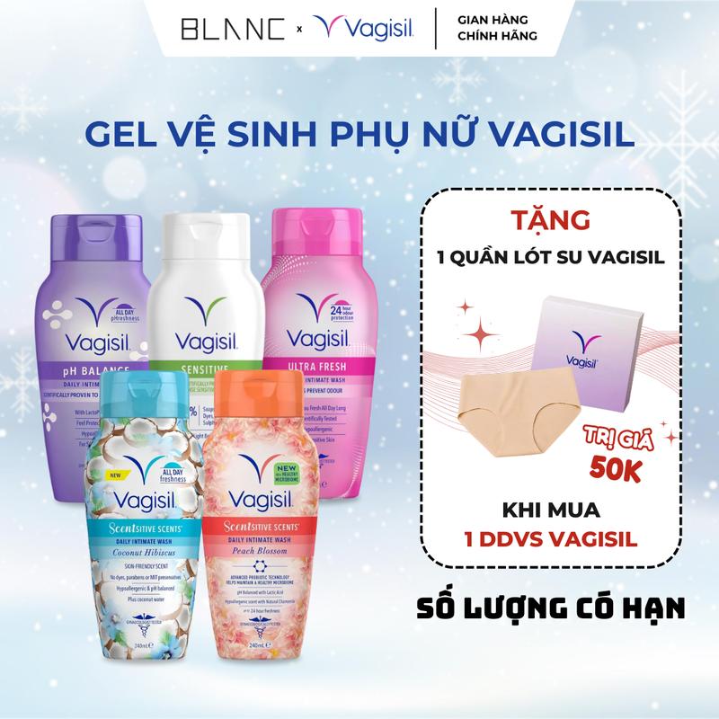   HỎA TỐC HCM  Tổng Hợp Gel Vệ Sinh Phụ Nữ Vagisil Hương Nước Hoa Cân Bằng pH Dịu Nhẹ Kiểm Soát Mùi Dành Cho Da Nhạy Cảm 240ml Nhiều Mùi Nhiều Lựa Chọn 