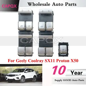 CAPQX Car Window Lift Switch For Geely Coolray SX11 Proton X50 Window Glass Lifter Control Regulator Button