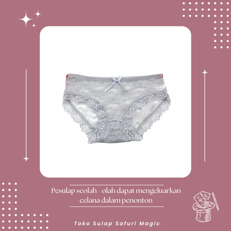 Alat Sulap Comedy Panties - Prank Celana Dalam - Sulap Comedy - Toko Sulap 3