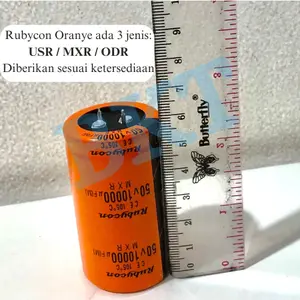 Elco / Kapasitor Rubycon ORANYE 10000/50v