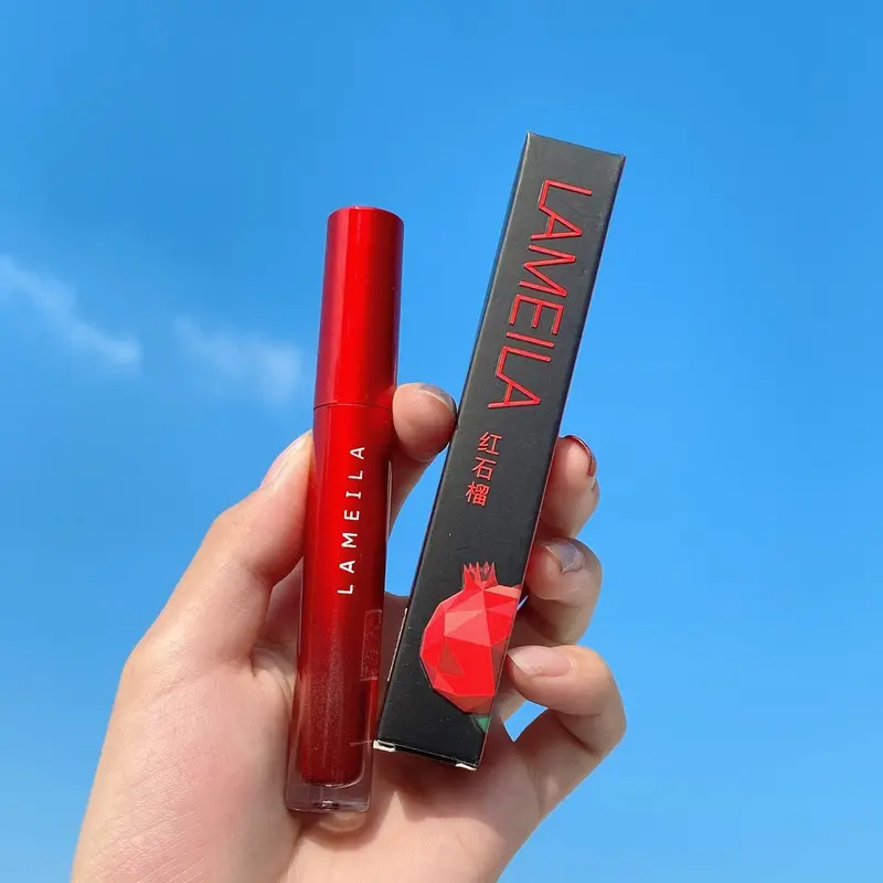 Son Bóng Nhung Lì, Son Bóng Lỏng Lâu Trôi, Không Phai, Trang Điểm, Mỹ Phẩm Cosmetic Nữ 4
