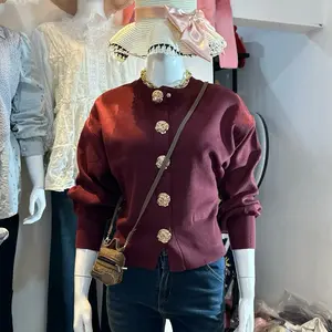 KELIVA Cardigan kancing gold || WR COLLECTION ID