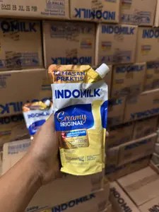 Indomilk PAKET 2 Pouch Susu Kental Manis 260gr Kemasan Praktis & Anti Tumpah Cocok Untuk Minuman & Topping Makanan Favorit Anda
