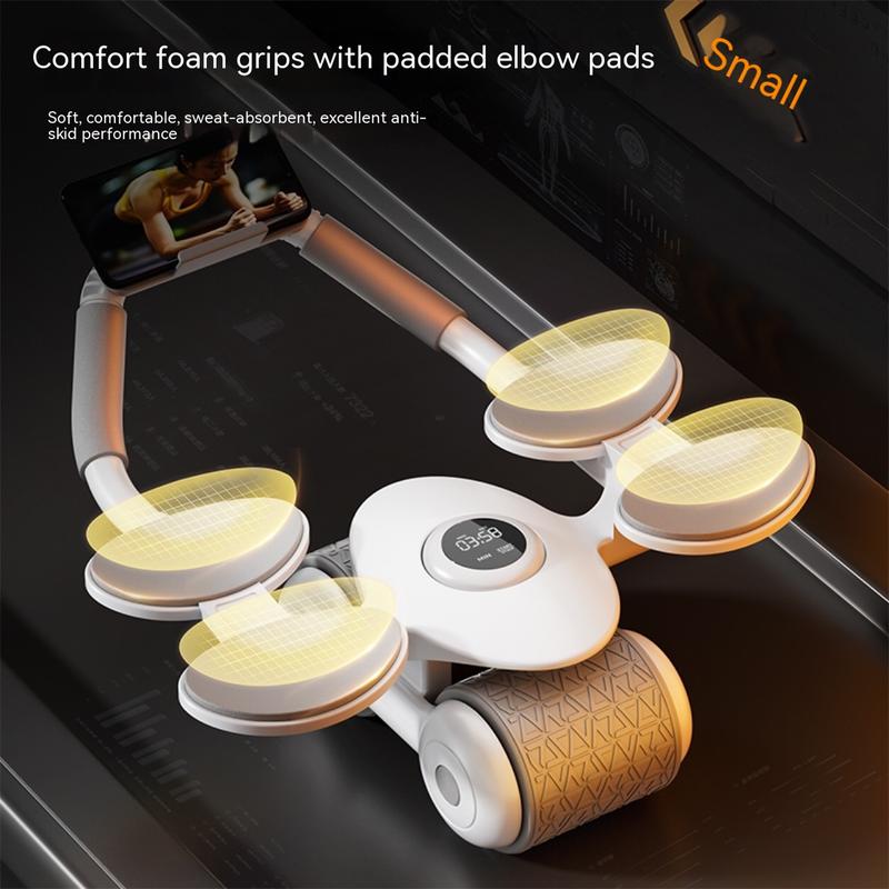 Product Introduction of Bánh Xe Tập Bụng, Có Hỗ Trợ Khuỷu Tay Bốn, Đệm Đỡ Tự Động Phục Hồi, Dụng Cụ Tập Cơ Bụng, Đĩa Lăn, Thiết Bị Tập Thể Dục Tại Nhà Titan 22