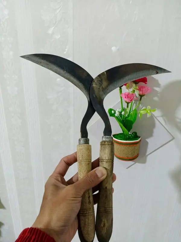arit mini pemangkas padi dan rumput terbuat dari baja hss 5