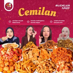 Cemilan All Variant Basreng Makaroni Spiral Kripik Kaca NYEMIL SAJI