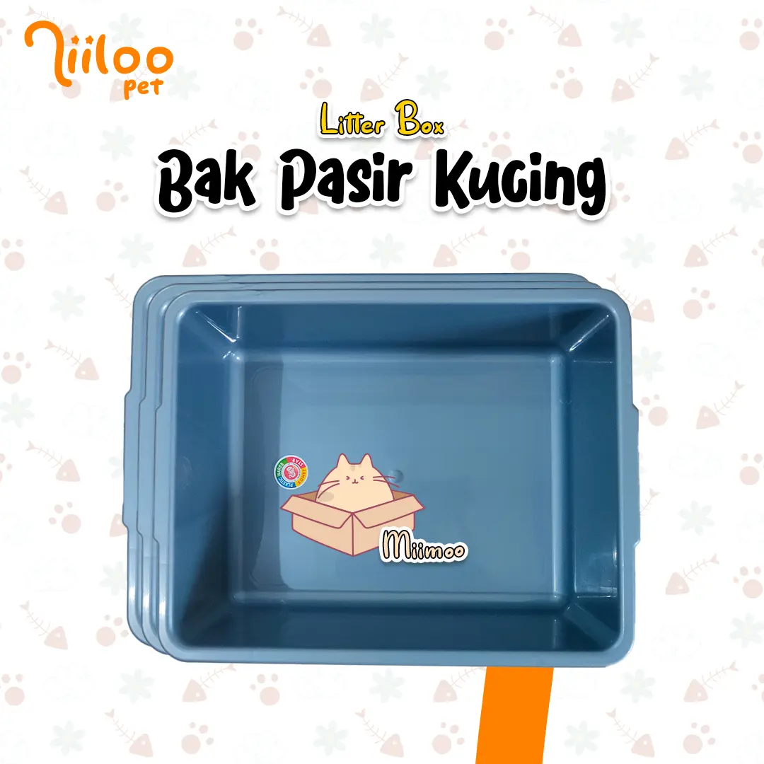 BAK PASIR KUCING - Baskom Litter Box Toilet Kucing Niiloo