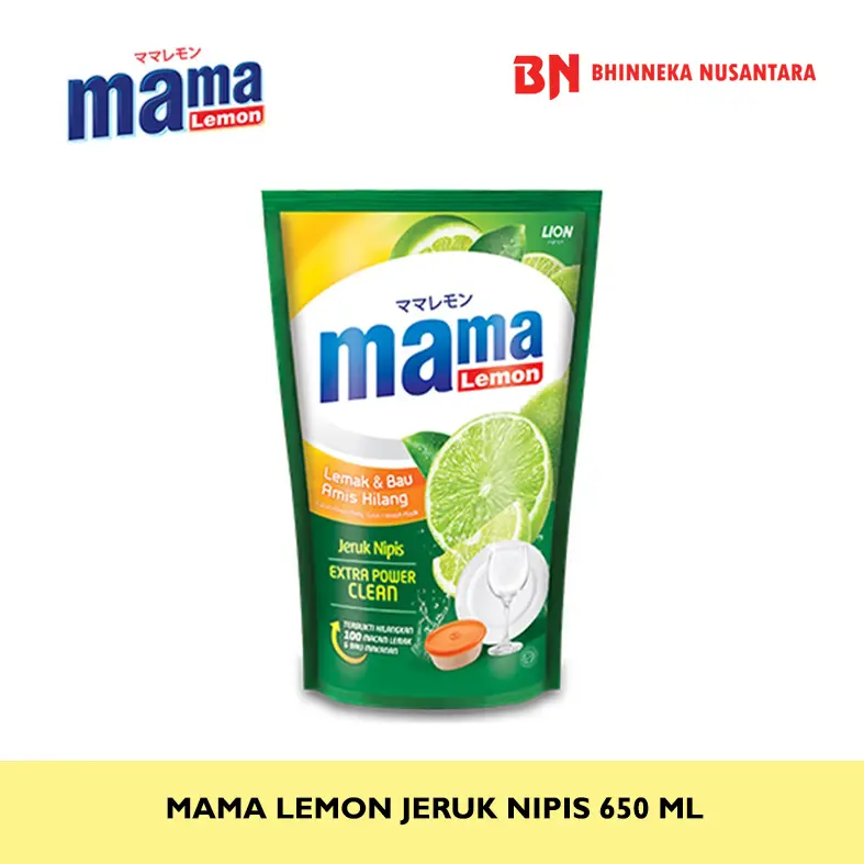 Mama Lemon 680 ml - Pembersih Aroma Lemon Segar