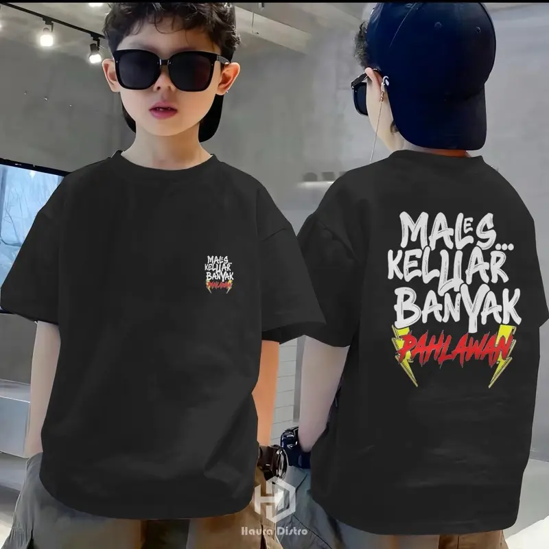 BAJU ATASAN KAOS ANAK MALES KELUAR BANYAK PAHLAWAN / KAOS ANAK KATUN COMBED LEMBUT TEBAL Fashion / baju atasan anak 1